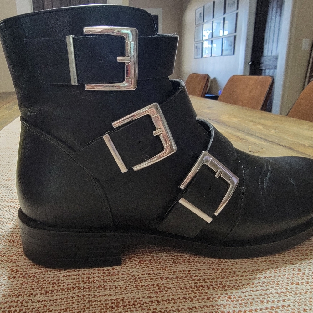 Buckle Ankle Boots